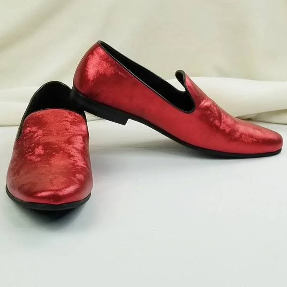 Giorgio Brutini 10M Red Slip On Men\'s  Loafers main image 5